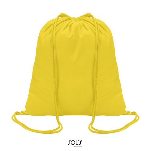 amarillo limón MOCHILA CON CORDONES SOL'S GENOVA