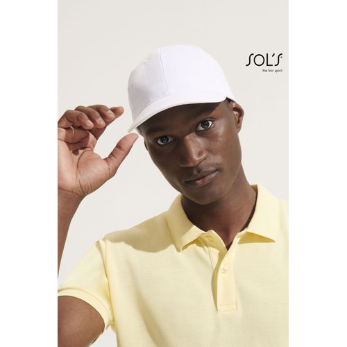CASQUETTE 6 PANNEAUX SOL'S APOLLO
