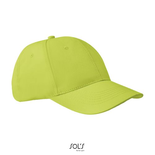 GORRA DE 6 PANELES SOL'S APOLLO