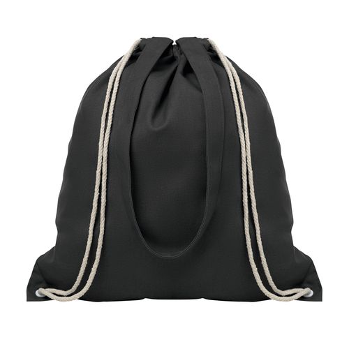 black MOCHILA CON CORDONES Y ASAS SOL'S OSLO