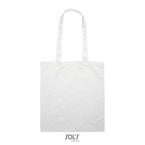 white BOLSA DE COMPRA SOL'S IBIZA