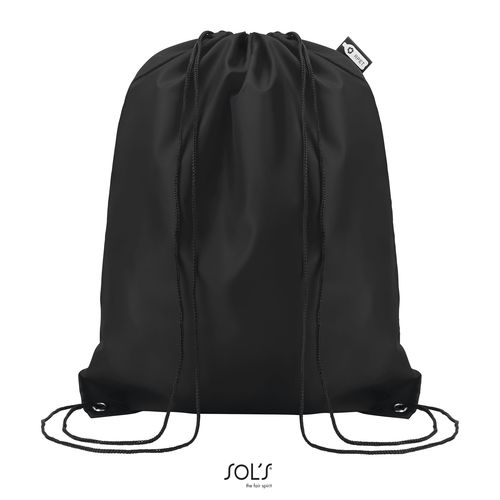 black MOCHILA CON CORDONES SOL'S CONSCIOUS
