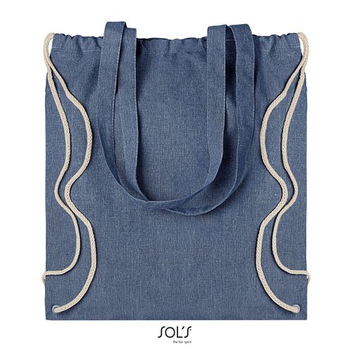 azul chiné MOCHILA CON CORDONES Y ASAS SOL'S ATLANTA
