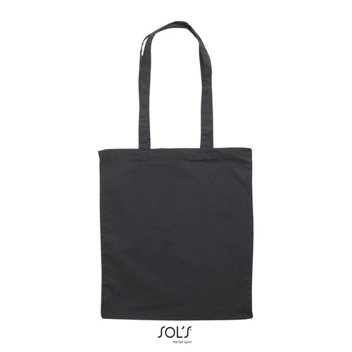 black BOLSA DE COMPRA SOL'S MAJORCA