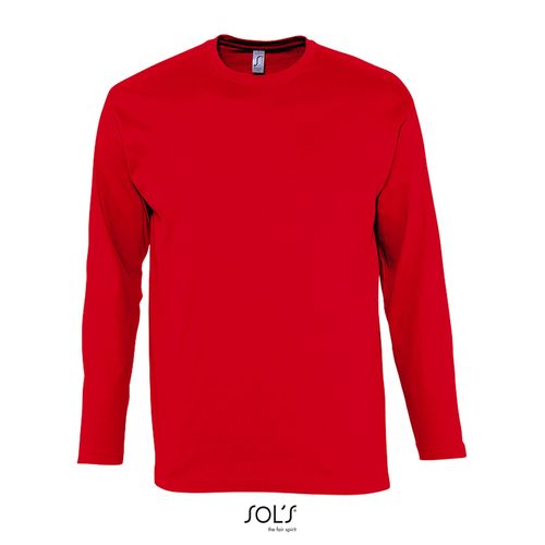 red CAMISETA DE CUELLO REDONDO MANGA LARGA PARA HOMBRE SOL'S MONARCH