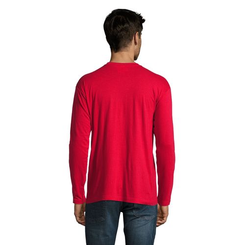 red CAMISETA DE CUELLO REDONDO MANGA LARGA PARA HOMBRE SOL'S MONARCH