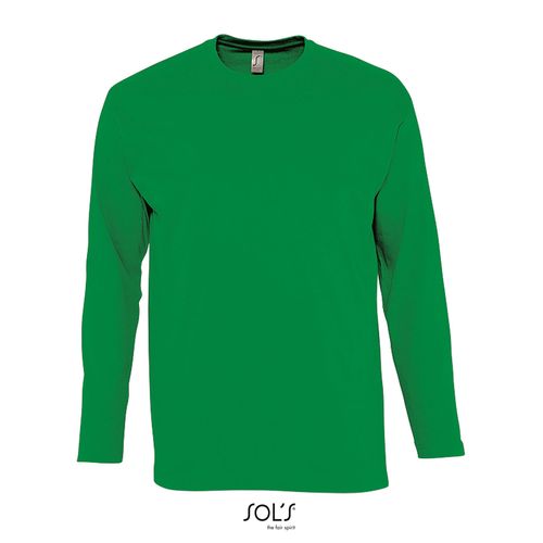 verde prado CAMISETA DE CUELLO REDONDO MANGA LARGA PARA HOMBRE SOL'S MONARCH