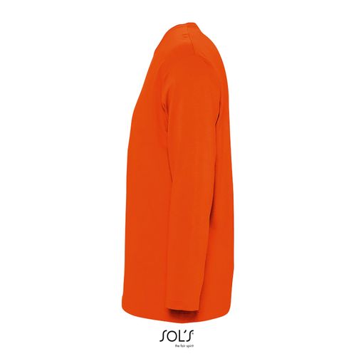 orange CAMISETA DE CUELLO REDONDO MANGA LARGA PARA HOMBRE SOL'S MONARCH