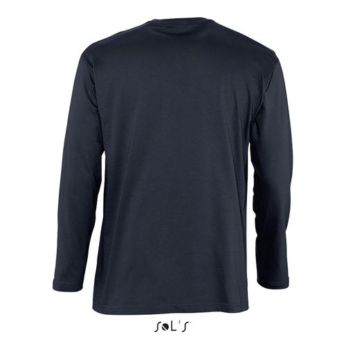 azul marino CAMISETA DE CUELLO REDONDO MANGA LARGA PARA HOMBRE SOL'S MONARCH