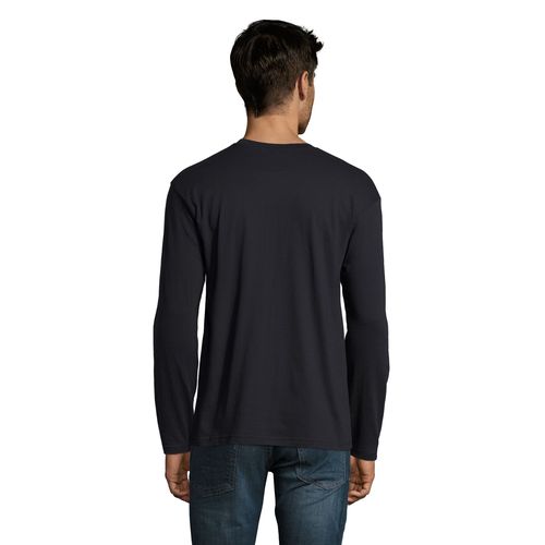azul marino CAMISETA DE CUELLO REDONDO MANGA LARGA PARA HOMBRE SOL'S MONARCH