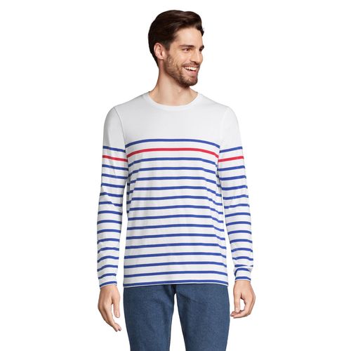 TEE-SHIRT HOMME MANCHES LONGUES RAYÉ SOL'S MATELOT LSL MEN