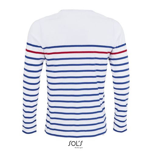 TEE-SHIRT HOMME MANCHES LONGUES RAYÉ SOL'S MATELOT LSL MEN