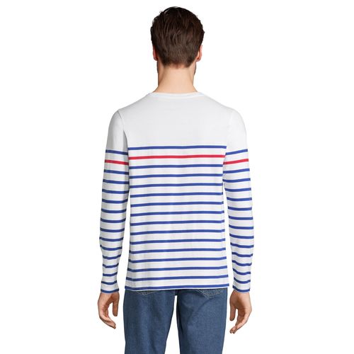 TEE-SHIRT HOMME MANCHES LONGUES RAYÉ SOL'S MATELOT LSL MEN