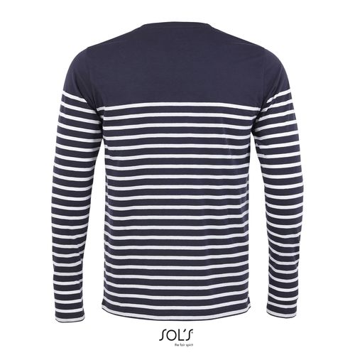 TEE-SHIRT HOMME MANCHES LONGUES RAYÉ SOL'S MATELOT LSL MEN - 7