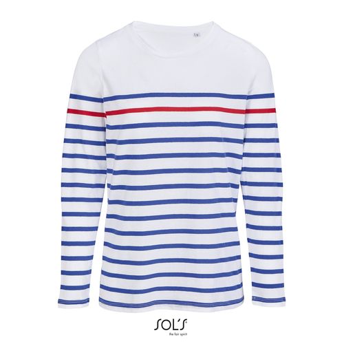 TEE-SHIRT FEMME MANCHES LONGUES RAYÉ SOL'S MATELOT LSL WOMEN