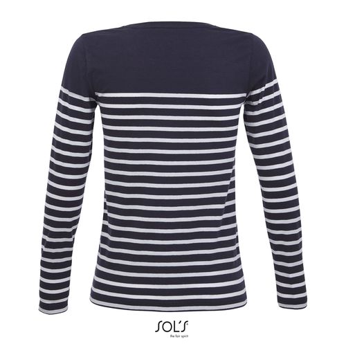 TEE-SHIRT FEMME MANCHES LONGUES RAYÉ SOL'S MATELOT LSL WOMEN - 8