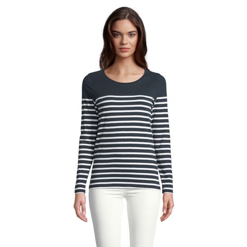 TEE-SHIRT FEMME MANCHES LONGUES RAYÉ SOL'S MATELOT LSL WOMEN - 3