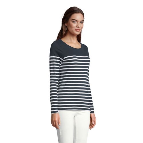 TEE-SHIRT FEMME MANCHES LONGUES RAYÉ SOL'S MATELOT LSL WOMEN - 5