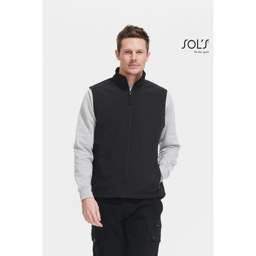 SOFTSHELL HOMME SANS MANCHE SOL'S RACE BW MEN - 2