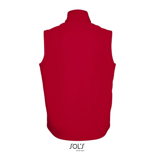 rojo pimiento CHALECO SOFTSHELL PARA HOMBRE SOL'S RACE BW MEN