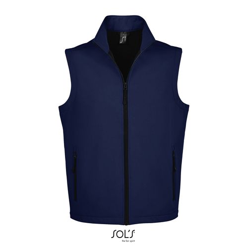 SOFTSHELL HOMME SANS MANCHE SOL'S RACE BW MEN - 7