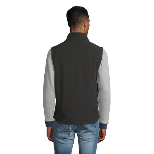SOFTSHELL HOMME SANS MANCHE SOL'S RACE BW MEN
