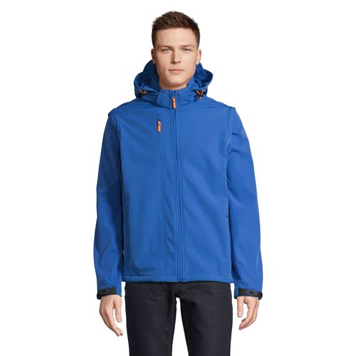 SOFTSHELL CAPUCHE ET MANCHES AMOVIBLES SOL'S TRANSFORMER