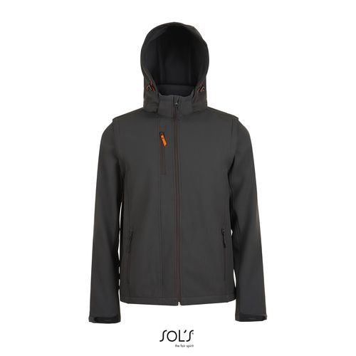 SOFTSHELL CAPUCHE ET MANCHES AMOVIBLES SOL'S TRANSFORMER