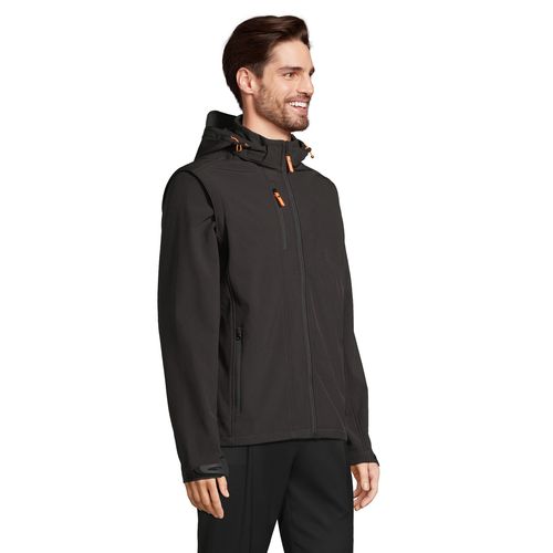 SOFTSHELL CAPUCHE ET MANCHES AMOVIBLES SOL'S TRANSFORMER