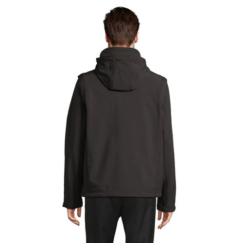 SOFTSHELL CAPUCHE ET MANCHES AMOVIBLES SOL'S TRANSFORMER