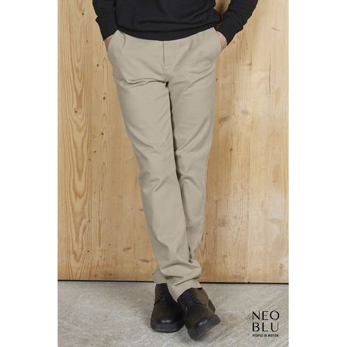 PANTALON CHINO TAILLE ÉLASTIQUÉE HOMME NEOBLU GUSTAVE MEN - 2