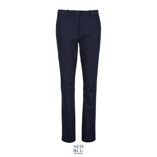 PANTALON CHINO TAILLE ÉLASTIQUÉE&nbsp;FEMME NEOBLU GUSTAVE WOMEN