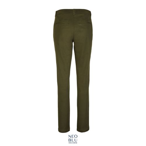 PANTALON CHINO TAILLE ÉLASTIQUÉE&nbsp;FEMME NEOBLU GUSTAVE WOMEN