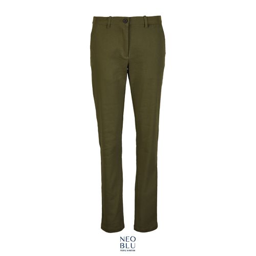 PANTALON CHINO TAILLE ÉLASTIQUÉE&nbsp;FEMME NEOBLU GUSTAVE WOMEN