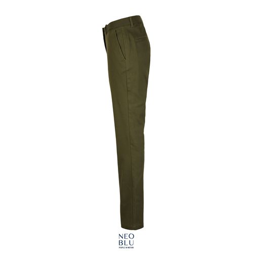 caqui profundo PANTALONES CHINOS CON CINTURA ELÁSTICA PARA MUJER NEOBLU GUSTAVE WOMEN