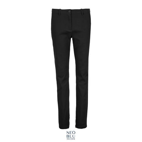 PANTALON CHINO TAILLE ÉLASTIQUÉE&nbsp;FEMME NEOBLU GUSTAVE WOMEN