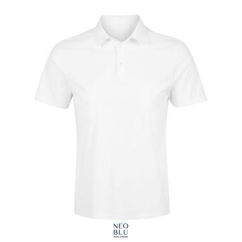 white POLO DE JERSEY MERCERIZADO PARA HOMBRE NEOBLU RELAX OSCAR MEN