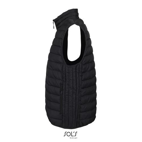 black CHALECO LIGERO PARA MUJER SOL'S STREAM BW WOMEN