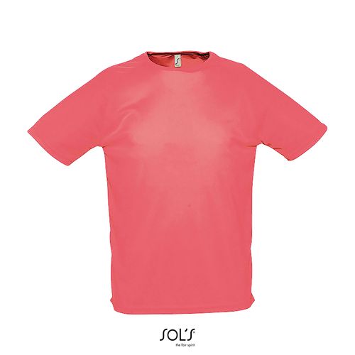 coral fluo CAMISETA MANGA RAGLÁN PARA HOMBRE SOL'S SPORTY