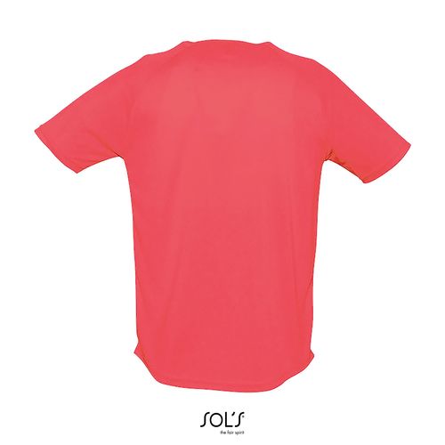 coral fluo CAMISETA MANGA RAGLÁN PARA HOMBRE SOL'S SPORTY