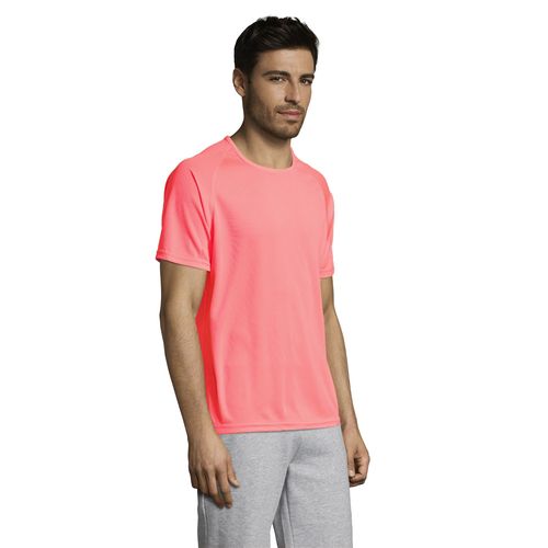coral fluo CAMISETA MANGA RAGLÁN PARA HOMBRE SOL'S SPORTY