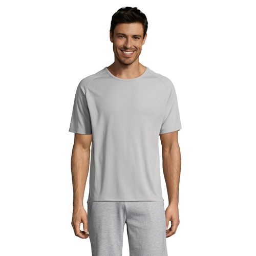 gris puro CAMISETA MANGA RAGLÁN PARA HOMBRE SOL'S SPORTY