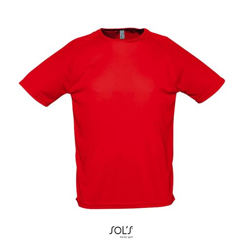 red CAMISETA MANGA RAGLÁN PARA HOMBRE SOL'S SPORTY
