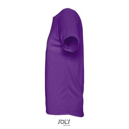 morado oscuro CAMISETA MANGA RAGLÁN PARA HOMBRE SOL'S SPORTY