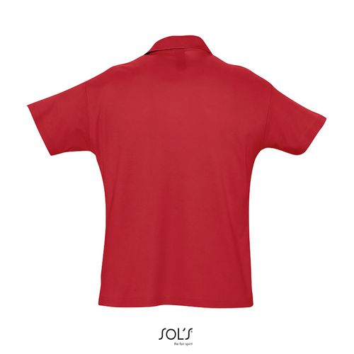 red POLO DE MANGA CORTA PARA HOMBRE SOL'S SUMMER II
