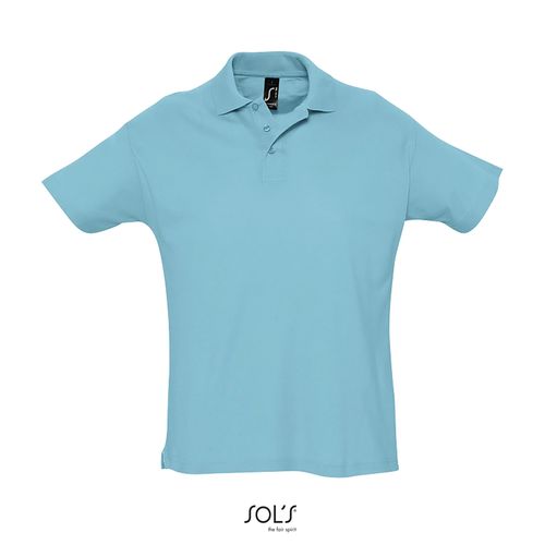 azul atolón POLO DE MANGA CORTA PARA HOMBRE SOL'S SUMMER II