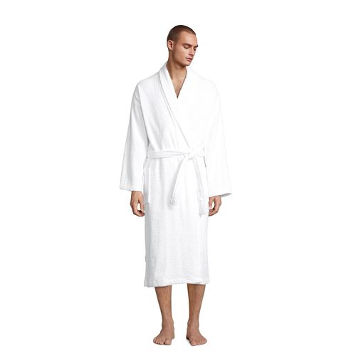 white ALBORNOZ DE BAÑO CON CUELLO KIMONO SOL'S PALACE