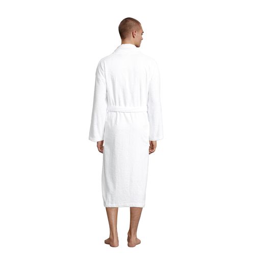 white ALBORNOZ DE BAÑO CON CUELLO KIMONO SOL'S PALACE