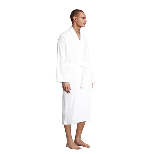 white ALBORNOZ DE BAÑO CON CUELLO KIMONO SOL'S PALACE