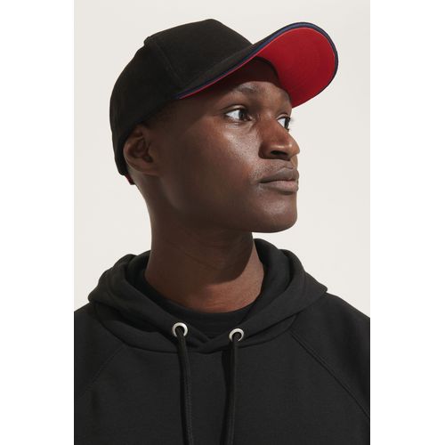 CASQUETTE TRICOLORE UNISEXE SOL'S LONGCHAMP - 1